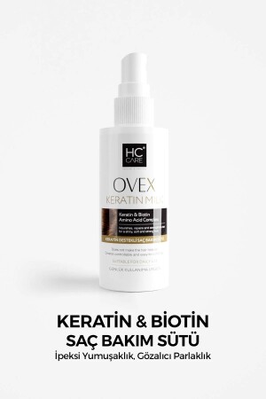 Hc Ovex Keratin & Biotin Haarpflegemilch – 150 ml. Neuer Duft - Hc Care