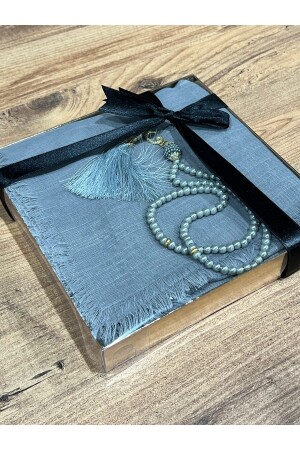 Hediyelik- Çeyizlik- Mevlütlük- Bohçalık -Gelin Bohçası Flamlı Namaz Örtüsü Tesbih Seti - Ayhanhome