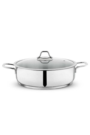 Held Çelik Basık Tencere-30 Cm-2 Prç.-ınox 1S2817-13001-INX10 - Schafer