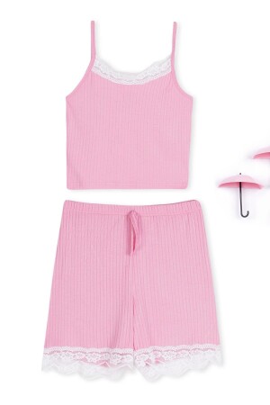 Hellblaues Pyjama-Set mit Trägern - Eminna