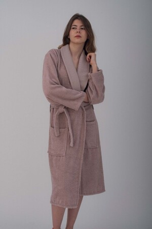 Hera Ultrasoft Unisex Bornoz Erkek Kadın Bornozu Ultrasoft Çeyizlik - Güvenal