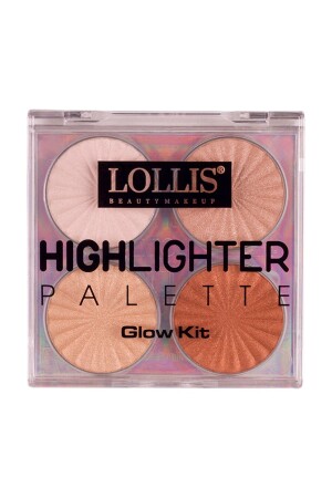 Highlighter Palette Glow Kit - Aydınlatıcı Palet Glow Kit - Lollis
