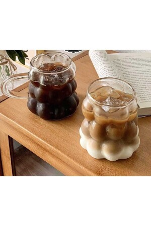 Hitzebeständiger, perlenförmiger Becher aus Borosilikat - İsfa Home