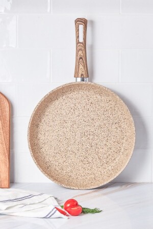 Holz-Silber-Bio-Granit-Pfanne 30 cm 153. 03. 08. 1714 - Karaca