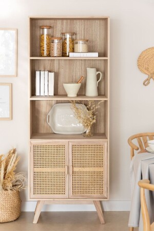 Holzbuffet mit Hazeran-Detail, Konsole 302 - ŞafakMobilya