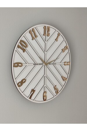 Holzwanduhr mit verspiegelter Plexifigur (40 CM) AHSP11 - harika crown