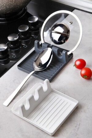 Home Life Pratik Çoklu Kepçe- Kaşık ve Kapak Tutma Aparatı - Nandy Home