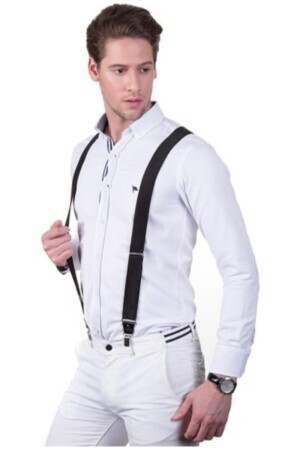 Hosenträger Schwarzer Gürtel kmb556544 - Genel Markalar