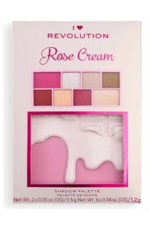 Hover to zoom I ?? Revolution Rose Cream Eyeshadow Palette 8 Shades New - Revolution