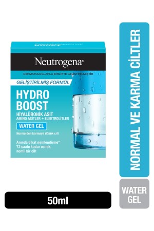 Hydro Boost Wassergel-Gesichtsfeuchtigkeitscreme für normale Haut und Mischhaut - Neutrogena