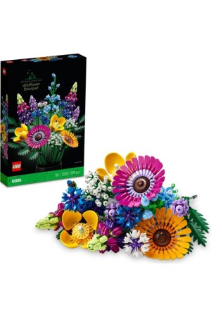 ® ICONS Kır Çiçekleri Buketi 10313 - Yetişkinler İçin Koleksiyonluk Yapım Seti (939 Parça) DFN10313 - 1