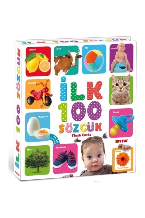 Ilk 100 Sözcük Konuşmaya Yardımcı Set, Zeka Geliştirme Oyunu, Kelimeleri Öğreniyorum İLK-100 - Silya