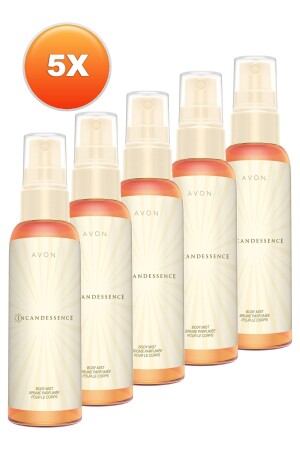 Incandessence Damen-Körperspray 100 ml. Fünfer-Set BODYMIST0004-5 - Avon