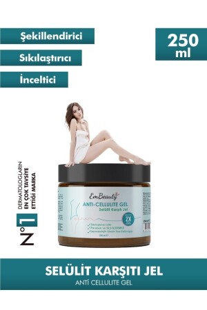 Inceltici - Sıkılaştırıcı- Selülit Ve Çatlak Giderici Vücut Şekillendirici Jel 250 ml - Embeauty