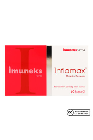 Inflamax Optimize Zerdeçöp 60 Kapsül 8680176000039 - 2
