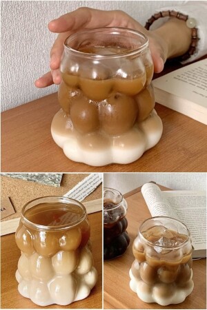 Isıya Dayanıklı Borosilikat Boncuk Şekilli Bardak | Kahve Ve Sunum Bardağı | Borosilikat Bardak 2786787kb - Kitchen Beauty