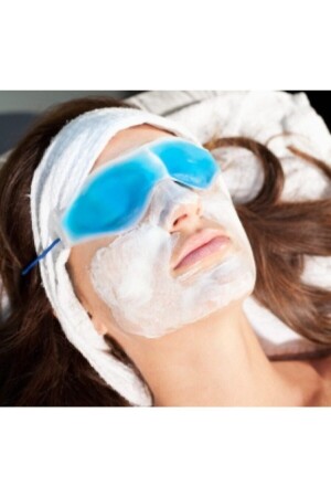 Jel Buz Göz Maskesi-göz Altı Torbası Şişlik Giderici Uyku Bandı - Keskin Hediyelik