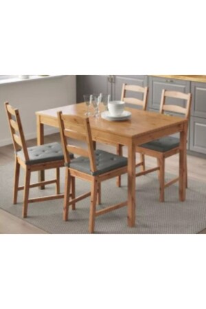 Jokkmokk Yemek Masası Ve Sandalye Seti - Ikea