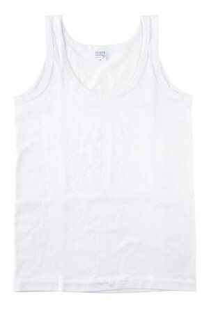 Jungen-Unterhemd aus gekämmter Baumwolle, 6er-Pack P68546S2247 - 4