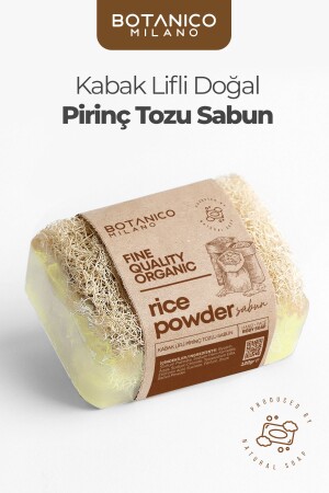 Kabak Lifli Pirinç Tozlu Sabun - Botanico Milano