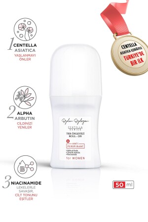 Kadın Beyazlatıcı Etkili Ter Önleyici Roll-on Antiperspirant 50ml - Özden Özdoğan