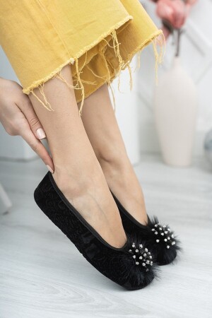 Kadın Ev Babeti Misafirlik Babeti Kadın Patik Çorap Panduf Ev Ayakkabısı Pisi Babet - Modazirve