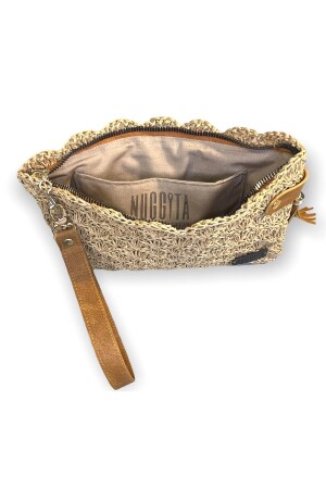 Kadın Handmade Kese Kağıdı Clutch Portföy Çanta - Nuggita