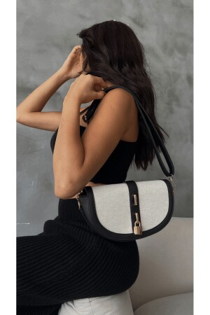 Kadın Kontrast Çapraz Askılı Çanta Costa - Altuda