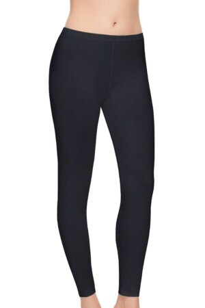 Kadın Modal Elastan Likralı Uzun Tayt 1'li Paket - Tutku Elit