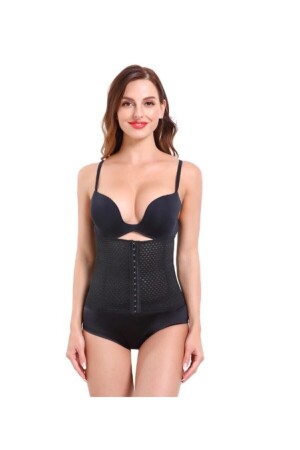 Kadın Siyah Bel Inceltici Şekillendirici Doğum Sonrası Toparlayıcı Korse - Lila Korse