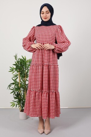 Kadın Yazlık Gofre Elbise 440010 - 2