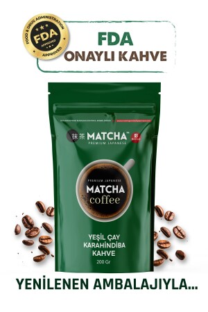 KAHVE YEŞİL ÇAY VE KARAHİNDİBA İÇEREN KAHVE - Bilge İlaç Matcha Premium Japanese