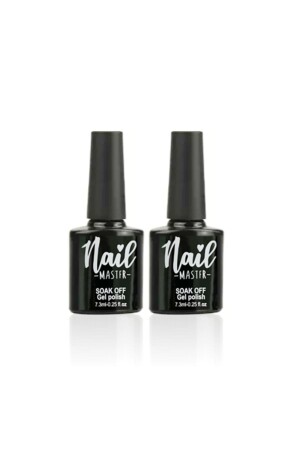Kalıcı Oje Protez Tırnak Top Coat Ve Base Coat 2li Set egemen3017 - Nail Master