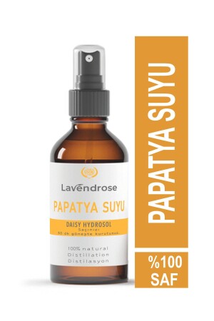 Kamillenwasser 100 ml Glasflasche – 100 % natürliches Haaraufhellungsspray - Lavendrose