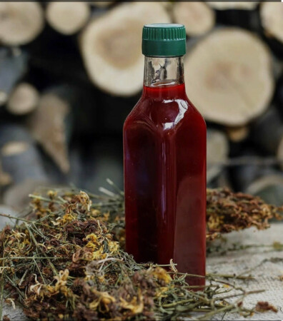 Kantaron Yağı - 250ml (Güneşte Bekletilmiş) - Halal