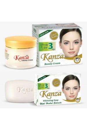 Kanza Whitening Cream und Soap Set - Tikatti
