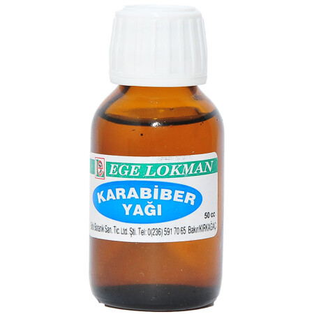 Karabiber Yağı 50 cc - Ege Lokman