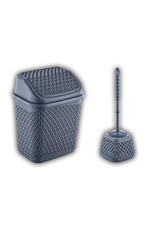 Katre 6-2 Litre Çöp Kovası Ve Katre Klozet Fırçası - Smartware