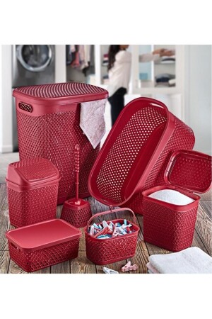 Katre Çeyiz Seti 7 Parça Carmen Banyo Seti TRN-170SET-04 - SmartWare