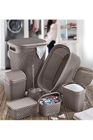 Katre Çeyiz Seti 7 Parça Terra Banyo Seti TRN-170SET-03 - SmartWare