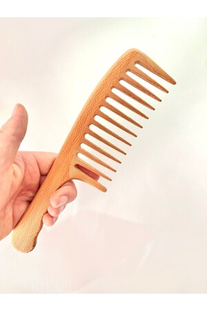 Kayın Ağacı Kaliteli Ahşap Tarak - Model 1 - Darik