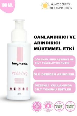 Kayısı Çekirdeği Özlü Canlandırıcı, Nemlendirici Ve Ölü Deriden Arındıran Yüz Peelingi 100ml 8683302525147 - beymona