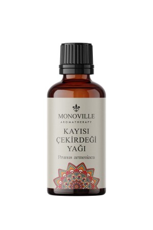 Kayısı Çekirdeği Yağı 30 ml Soğuk Sıkım %100 Saf ve Doğal (Apricot Kernel Oil) - Monoville