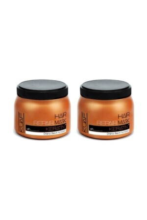 Keratin Içerikli Onarıcı Saç Bakım Maskesi 2x500ml - Kuaf