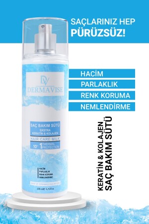 Keratin Kolajen Saç Bakım Sütü 200 ml - Dermavise