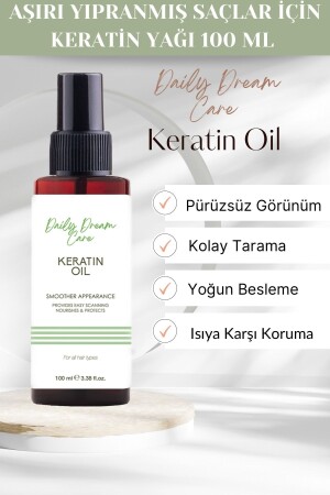 Keratin-Pflegeöl für übermäßig geschädigtes Haar 100 ml 89714212 - 1
