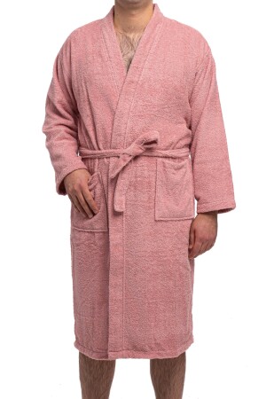| Kimono | %100 Pamuklu Kadın / Erkek Unisex Kimono Bornoz - 4