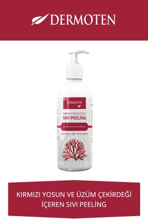 Kırmızı Yosun Özlü Sıvı Peeling - 150 ml 8699649122994 - Dermoten