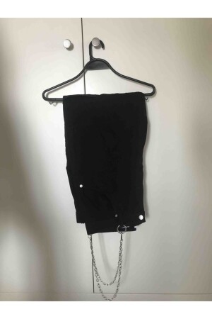 Kıyafet Askısı Plastik Kırılmaz Siyah 50 Adet kr42syh50 - 7