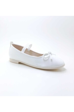 Kız Çocuk Lastikli-fiyonk Detaylı Hafif Babet - İeg Perla Kids